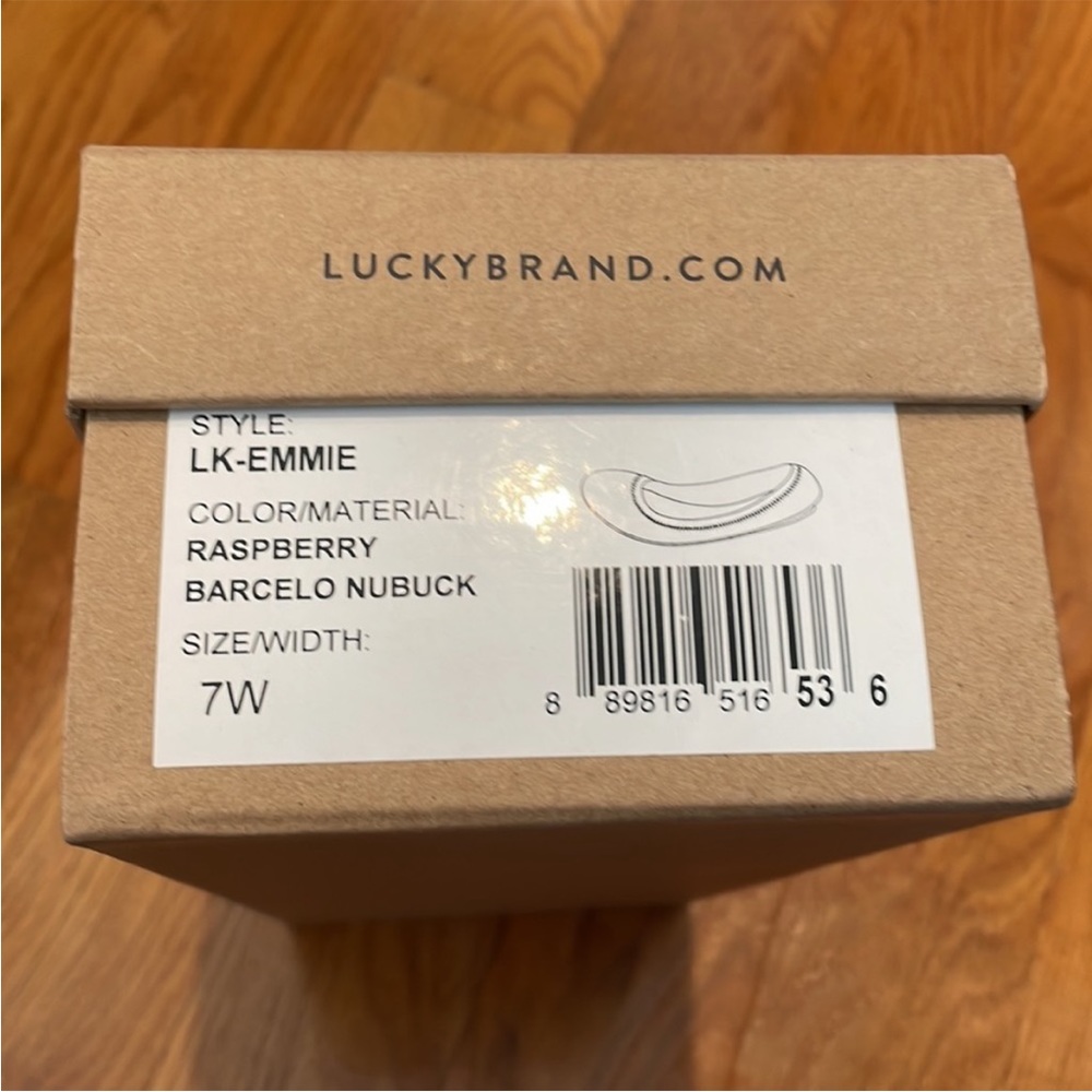 Lucky Brand Emmie Flats size 7W or size 37 - Picture 7 of 8